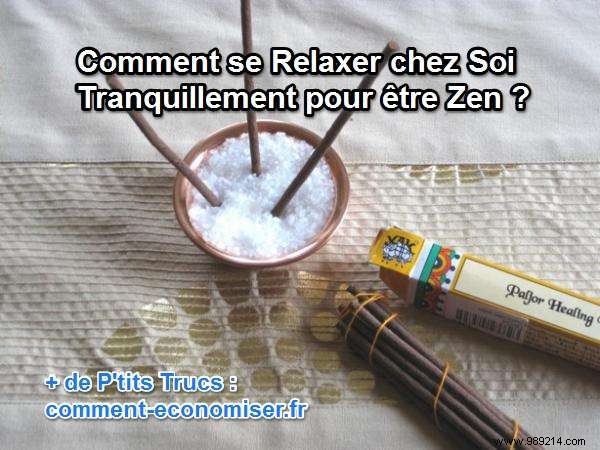 How to Relax at Home Quietly to Be Zen? 