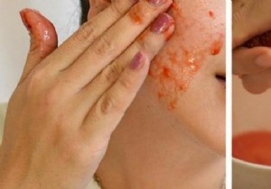 Discover the Strawberry Mask that Fights Wrinkles. 