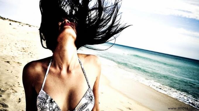Hair with a Guaranteed Beach Effect in 5 min! 