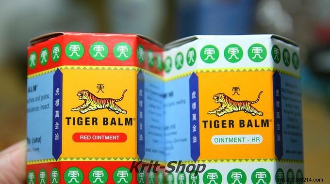 Tiger Balm:Do You Know the Difference Between White and Red? 