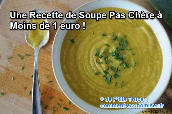 A Cheap Soup Recipe for Less than 1 Euro! 