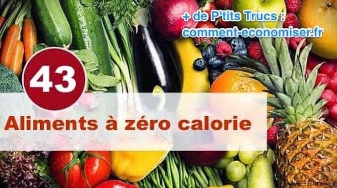 The List of 43 ZERO Calorie Foods to Lose Weight EASILY. 
