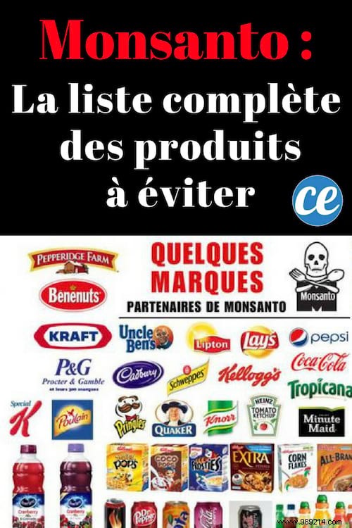The COMPLETE List of Monsanto Products to Avoid. 