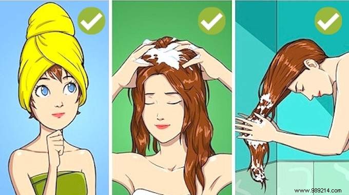 10 tips for not washing your hair every day. 