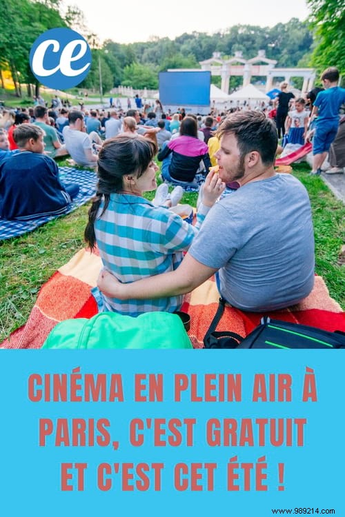 Outdoor cinema in Paris, it s free and it s this summer! 