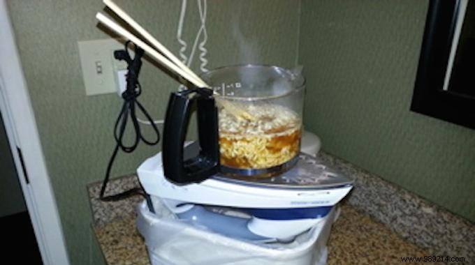 An Abracadabrant Tip For Cooking In Your Hotel Room. 