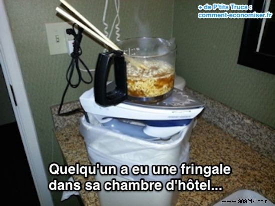 An Abracadabrant Tip For Cooking In Your Hotel Room. 
