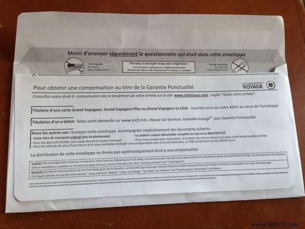 TGV Delay:How to Get Your Compensation Easily in 15 Days. 