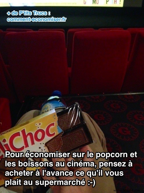 The essential tip to save money at the cinema. 
