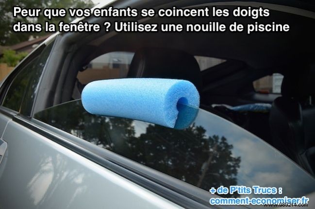 Afraid of your children getting their fingers stuck in the car windows? Here is the Tip. 