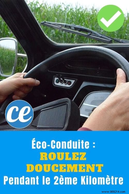 Eco-Driving:Drive Slowly During the 2nd Kilometer! 