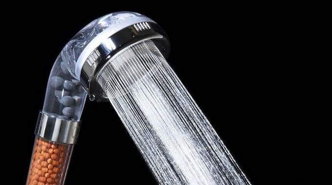 Economy Shower Head to Save Water. 