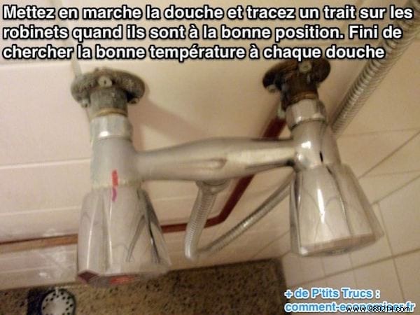 “With This Trick, I Have The Right Temperature In Every Shower. » 