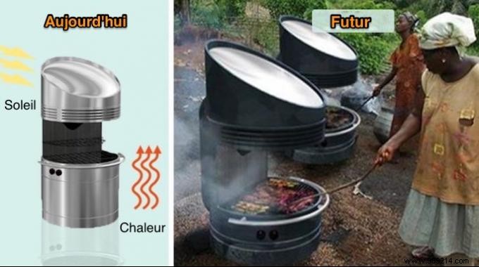 This SOLAR Barbecue Works Even at NIGHT - Without Charcoal, Or Gas! 