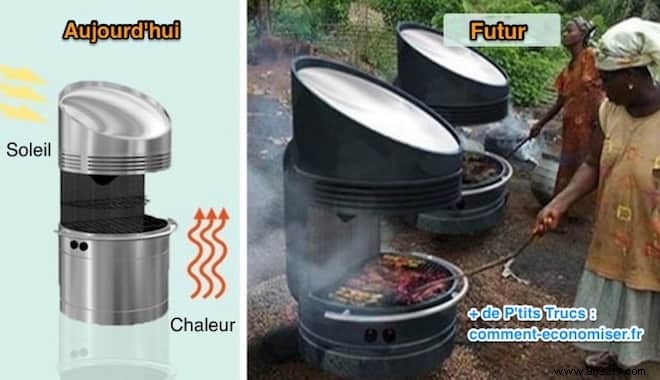 This SOLAR Barbecue Works Even at NIGHT - Without Charcoal, Or Gas! 
