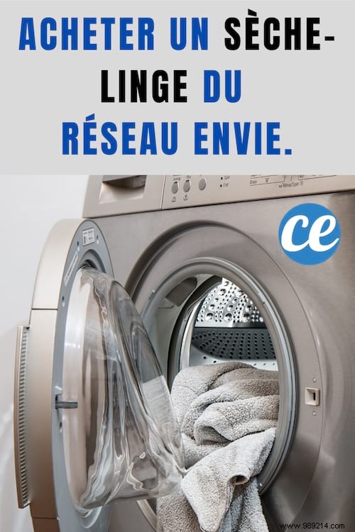 Buy a Dryer from the Envie Network. 