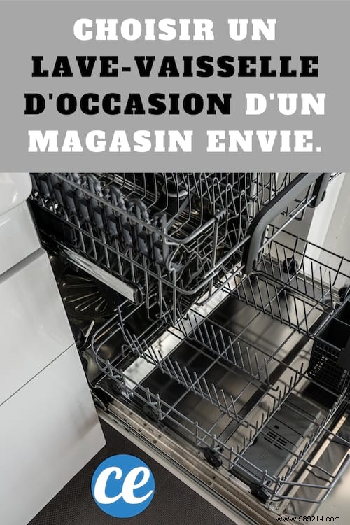 Choose a Used Dishwasher from an Envy Store. 