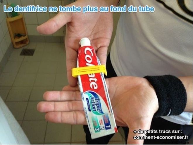 How to Prevent Toothpaste from Falling to the Bottom of the Tube? 