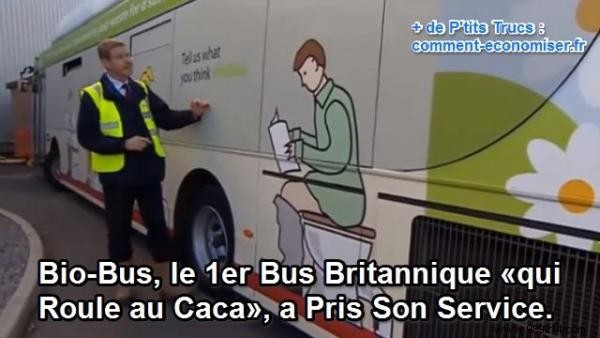 Bio-Bus, the 1st British Bus  that Runs on Poop , has taken service. 