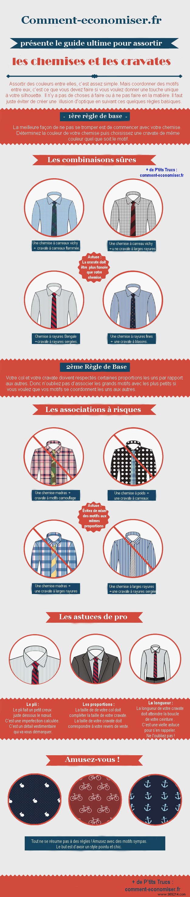 How to Match Your Shirt and Tie? Discover the Easy Guide. 
