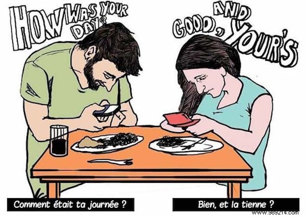 29 Cartoons That Show How Smartphones Have Taken Control Of Our Lives. 