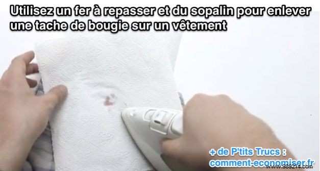 The Great Tip for Removing a Candle Stain from Clothes. 