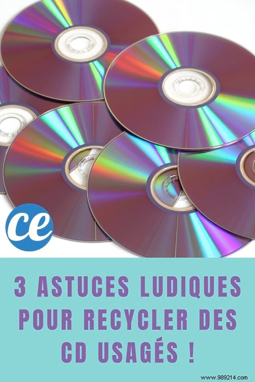 3 Fun Tricks to Recycle Used CDs! 