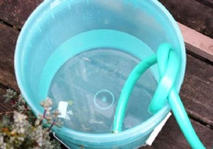 Here s The Right Way To Fill A Bucket With A Garden Hose. 
