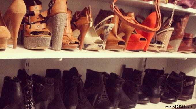 The Tip for Storing Your Heeled Shoes and Saving Space. 