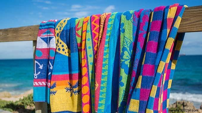 The Tip for Better Storing Beach Towels. 