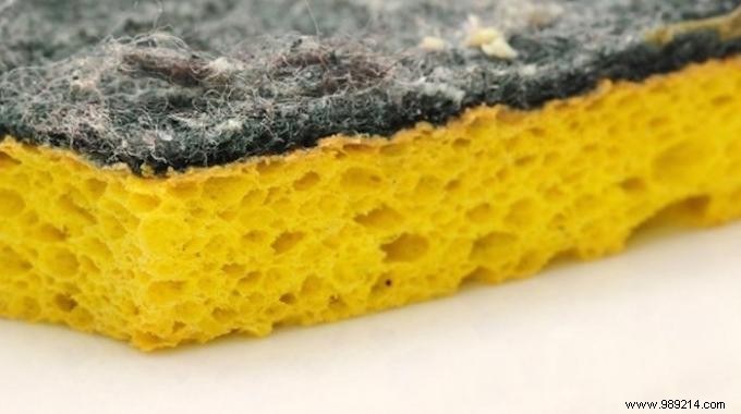 How To Clean A Sponge Easily In The Microwave. 