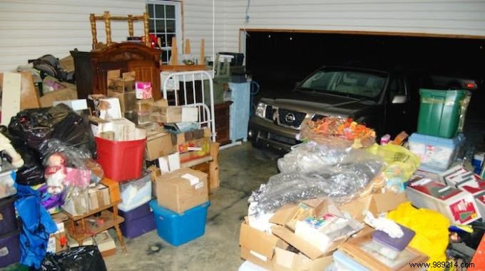 The Magic Trick To Save Space In Your Garage. 