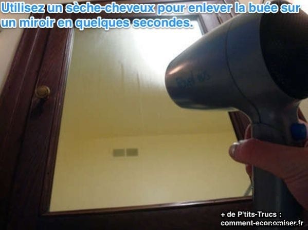 The Ultimate Tip to Quickly Remove Bathroom Mirror Fog. 