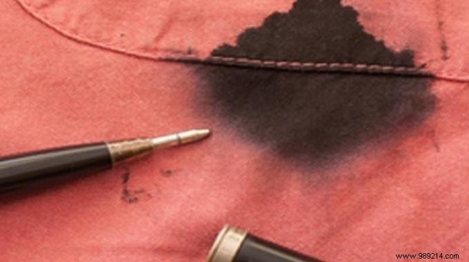 How to Clean an Ink Stain Easily. 