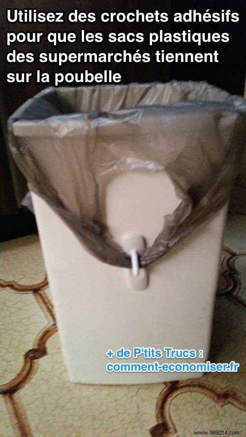 How To Keep Plastic Bags From Supermarkets On The Bin. 