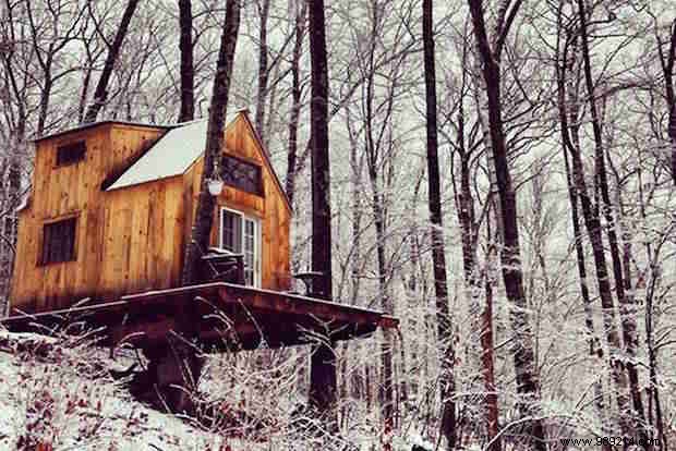 Here is a Little House in the Woods Built in 6 Weeks For 3,500 Euros! 