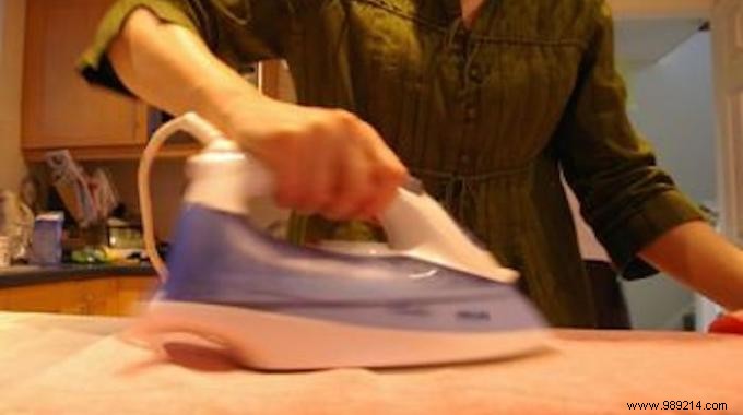 The essential trick to stop wasting time ironing. 