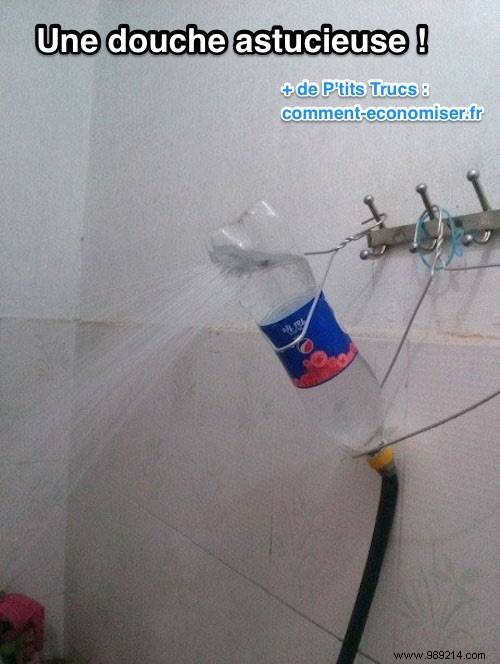 A Clever Homemade Shower In 2 Minutes Flat! 