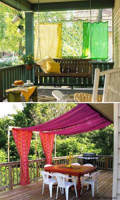 16 Magnificent Ideas To Make Shade On Your Terrace Easily. 