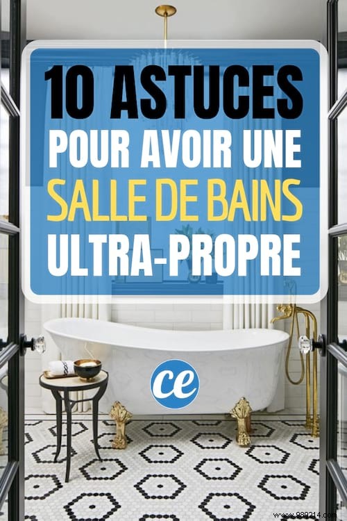 10 Easy Tricks To Have An ALWAYS Clean Bathroom. 