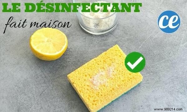 Super Effective And 100% Natural:The Homemade Disinfectant Ready In 1 Min. 