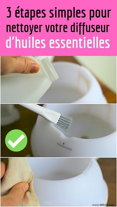 3 Simple Steps To Clean Your Essential Oil Diffuser. 
