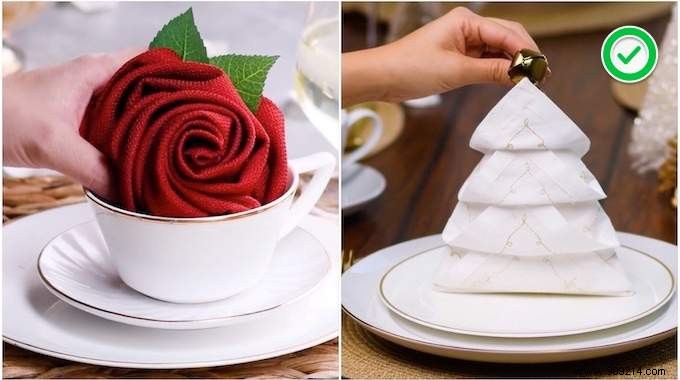 10 Easy Napkin Folds That Will Wow All Your Guests. 