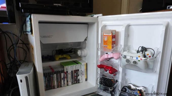 The Surprising Trick to Turn a Fridge into a TV Stand. 