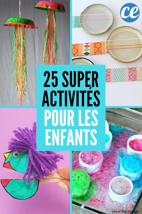 25 Great Crafts To Keep Your Kids Busy Without Breaking the Bank. 