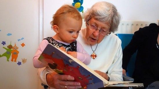 Studies show that grandmothers who babysit their grandchildren have better mental health. 