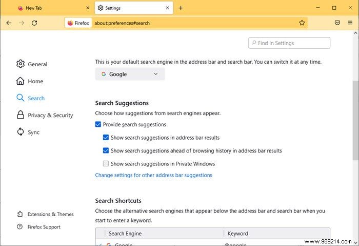 How to Disable Suggestions and Sponsored Ads in Mozilla Firefox 