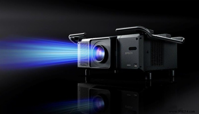 What is a laser projector and how is it different from a regular projector 