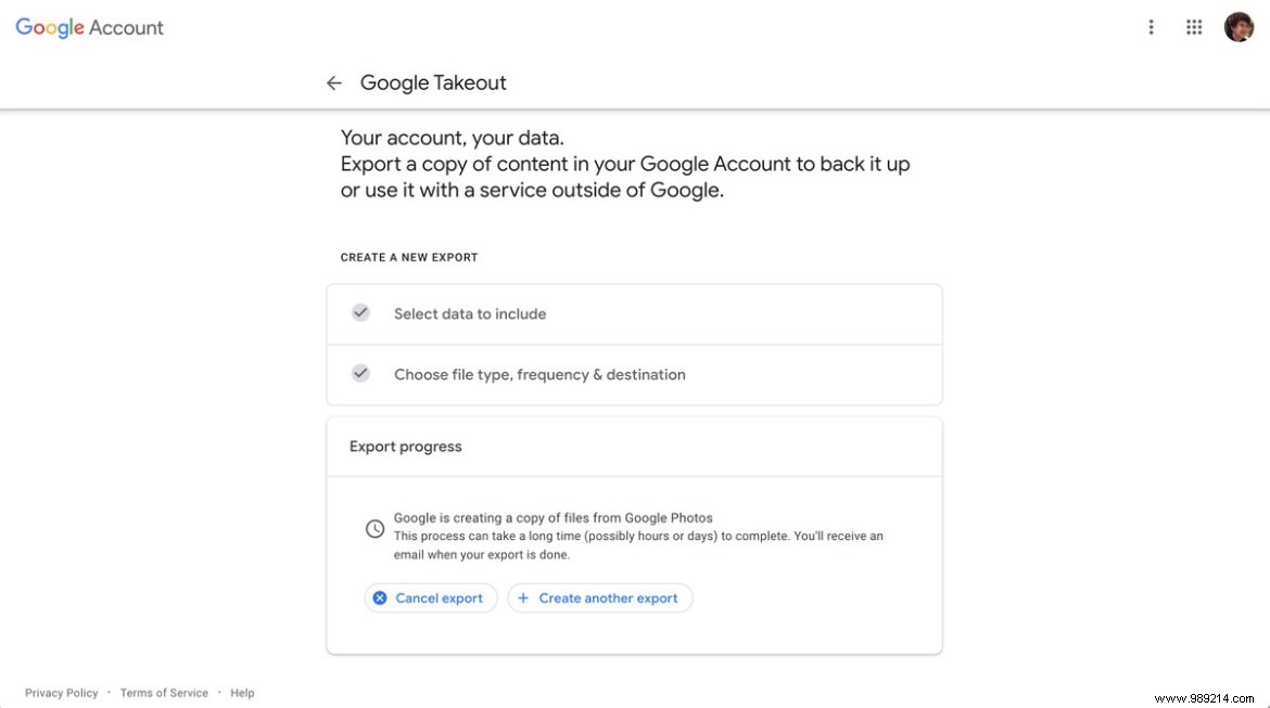 How to upload your Google Photos 