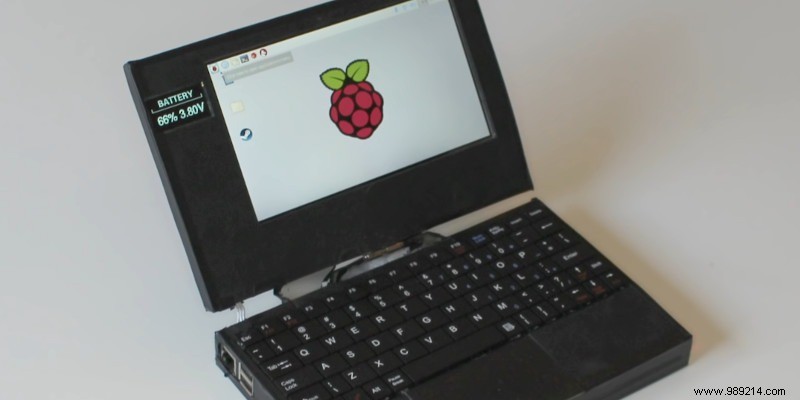Using a Raspberry Pi to Build a DIY Mini Laptop 
